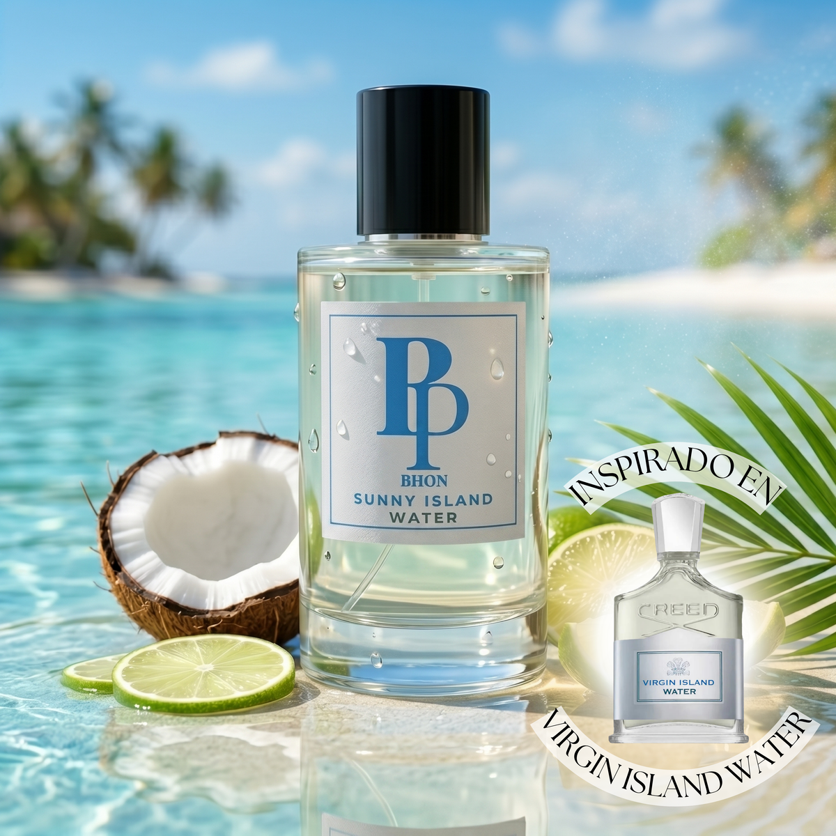 SUNNY ISLAND WATER 100ML (INSPIRADO EN VIRGIN ISLAND WATER)