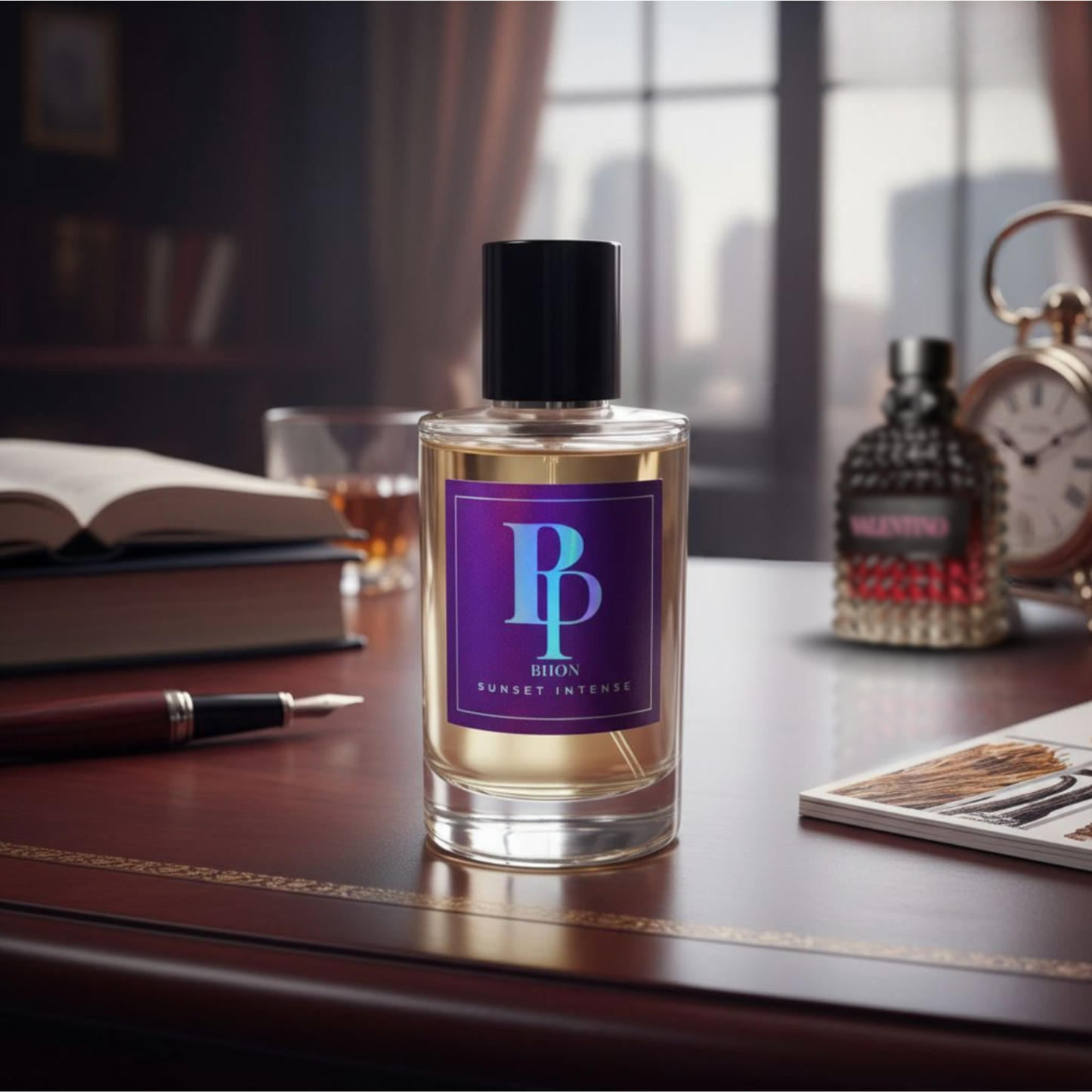 SUNSET INTENSE 100 ML (INSPIRADO EN UOMO BORN IN ROMA INTENSE)